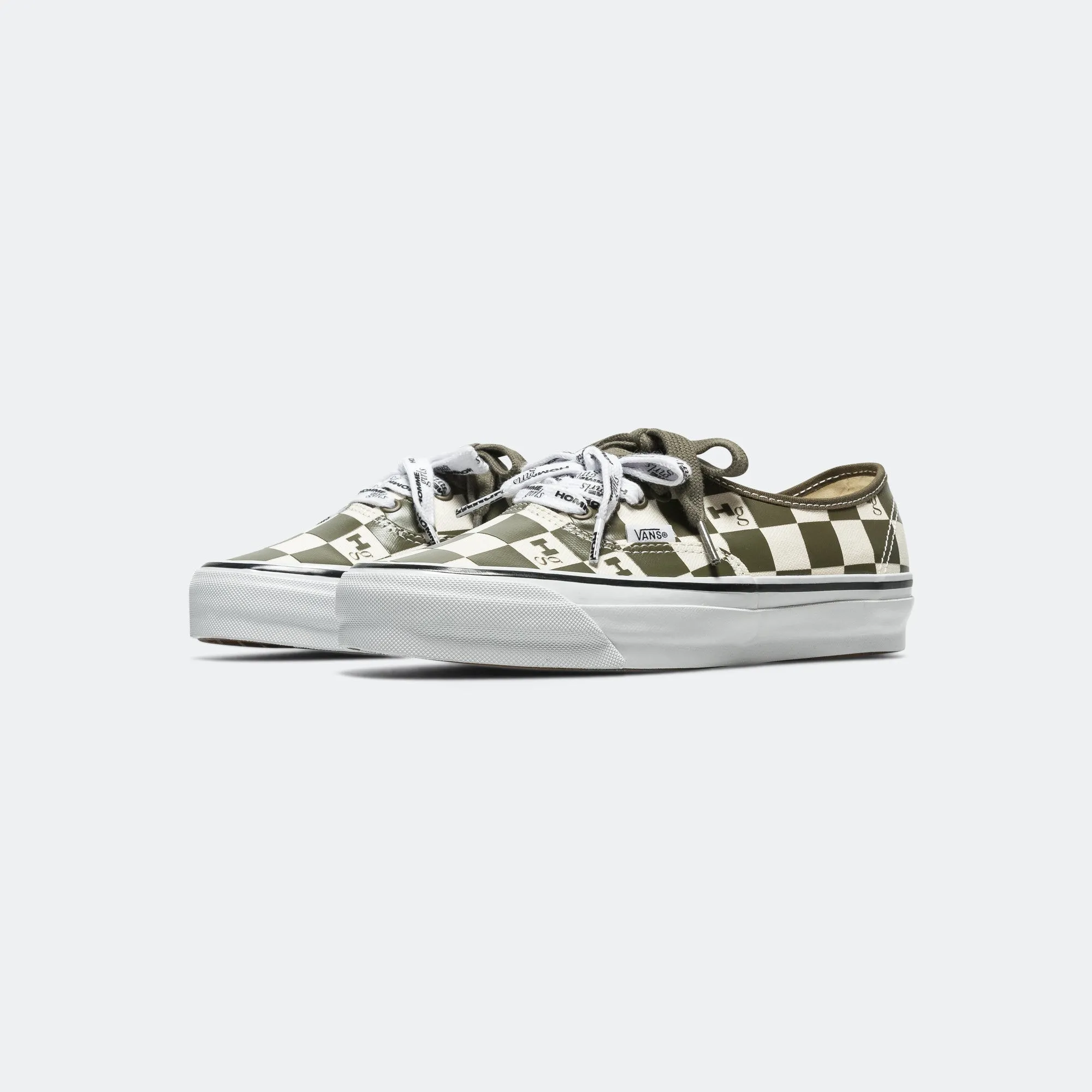 Vans Shoes Authentic 44 x Homme Filles - Vert olive foncé
