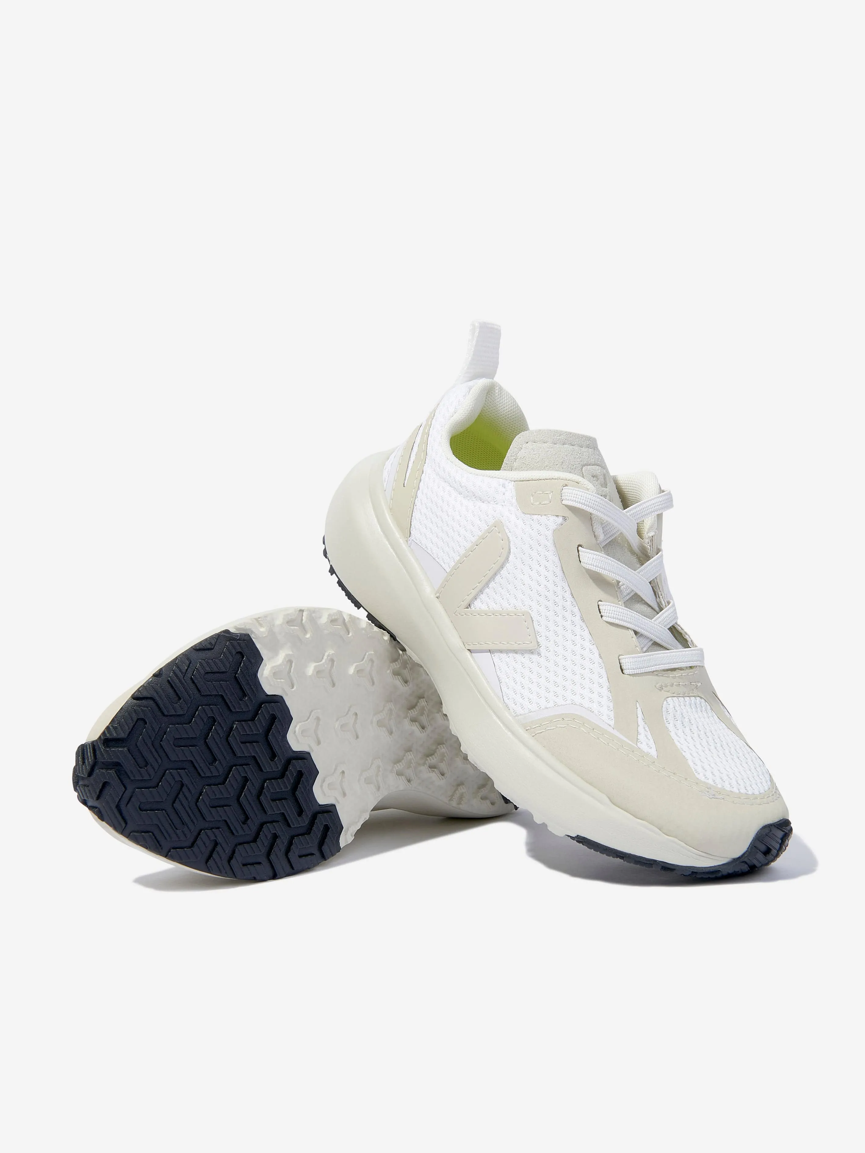 Veja Girls Canary Light Trainers en Blanc