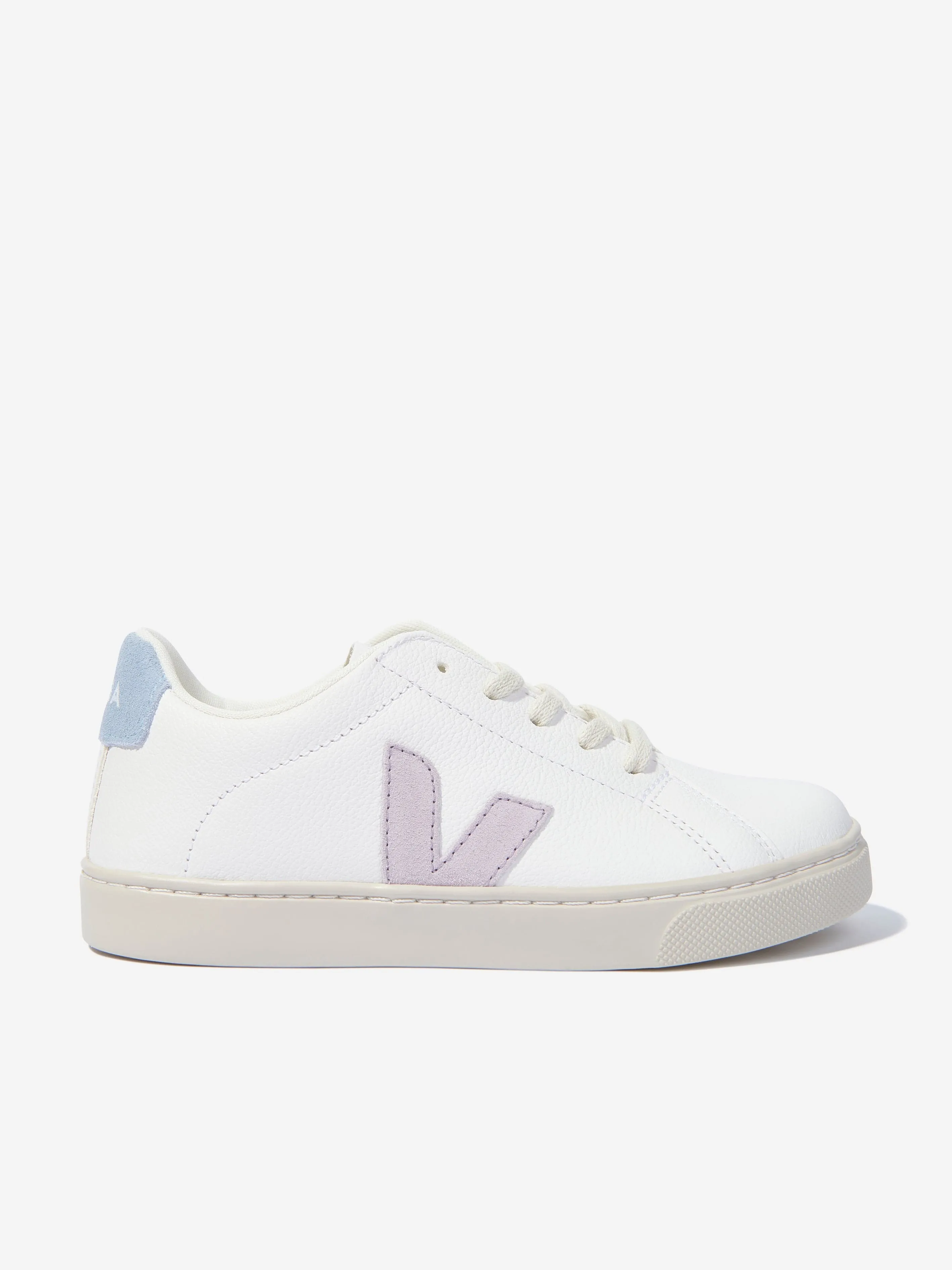 Veja Kids Esplar Baskets à lacets en blanc