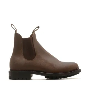 Viberg Chelsea 2030 en daim chocolat roughout