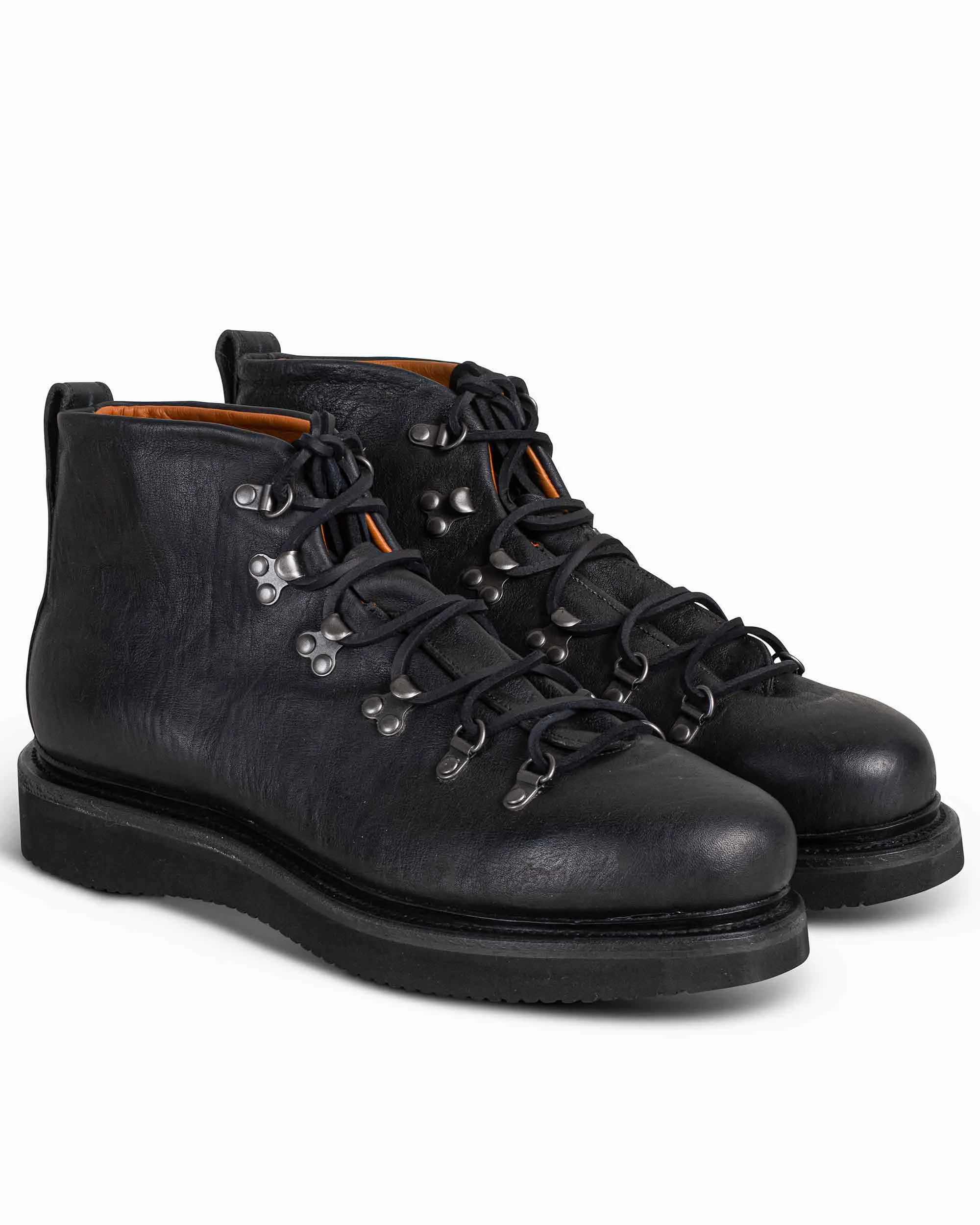 Viberg Hiker Nero en kangourou lavé