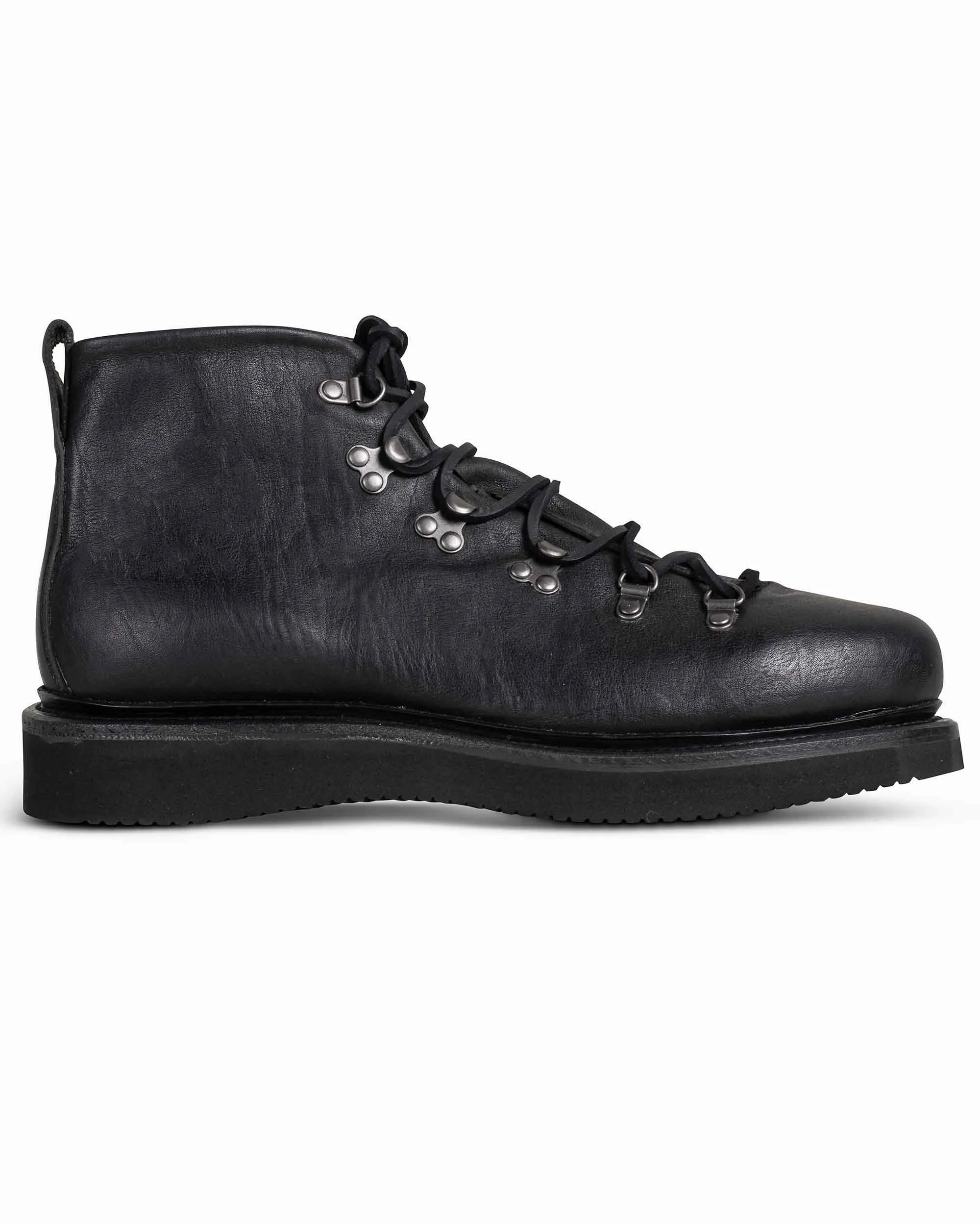 Viberg Hiker Nero en kangourou lavé