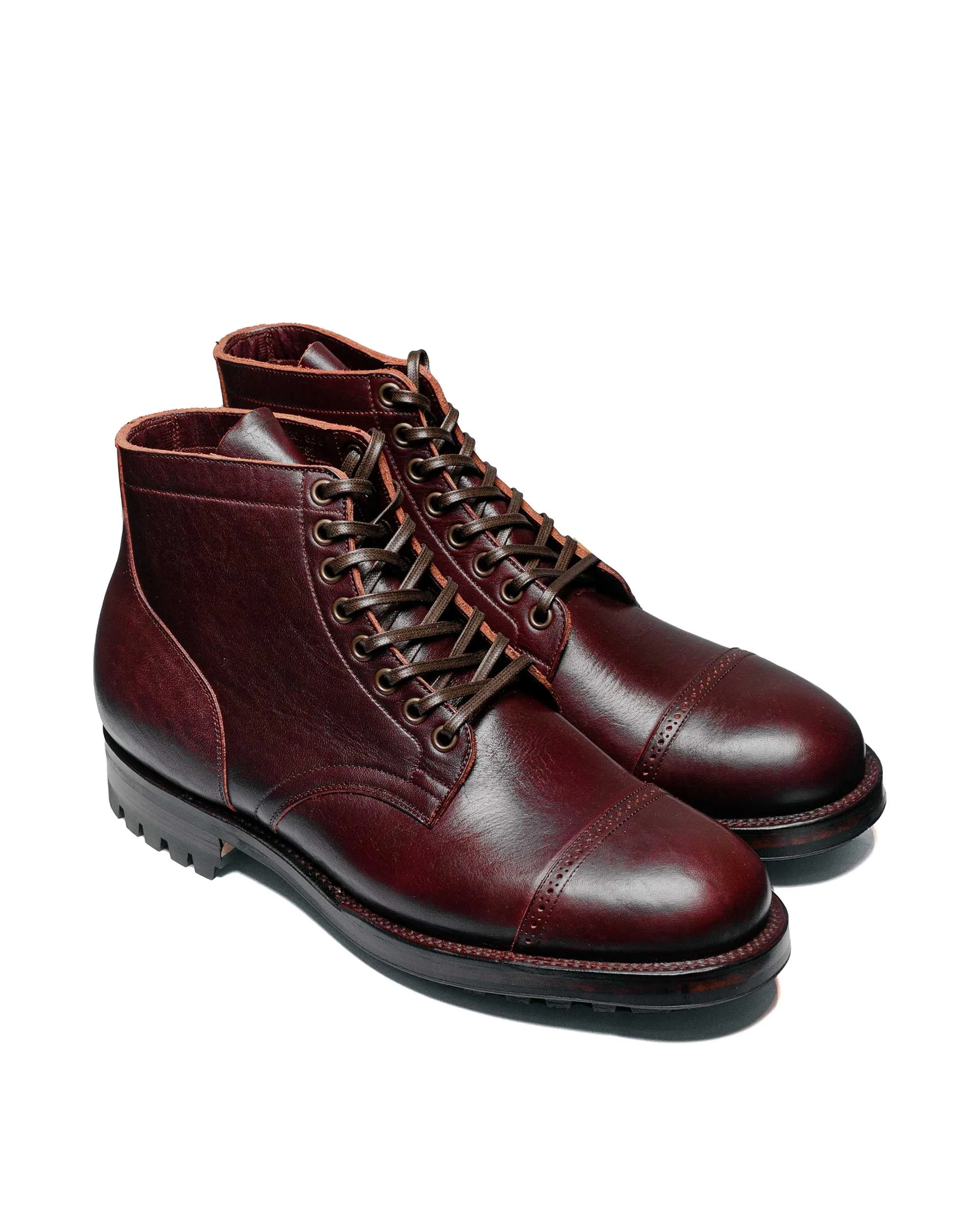 Botte de service Viberg 2030 BCT en Wooly Chromexcel bordeaux