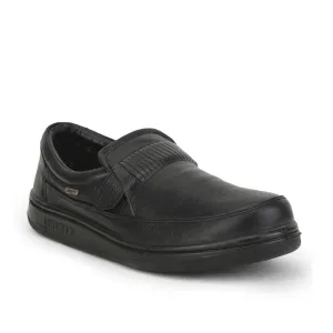 Chaussures Décontractées Sans Lacets Warrior Pour Hommes (Noir) 2078-59 Par Liberty