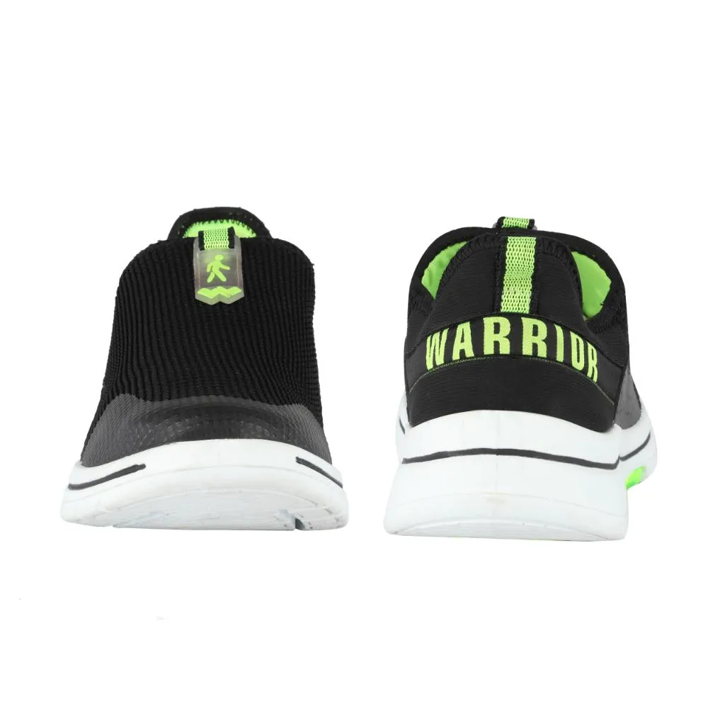 Chaussures décontractées Warrior Green sans lacets pour hommes - Marche facile par Liberty