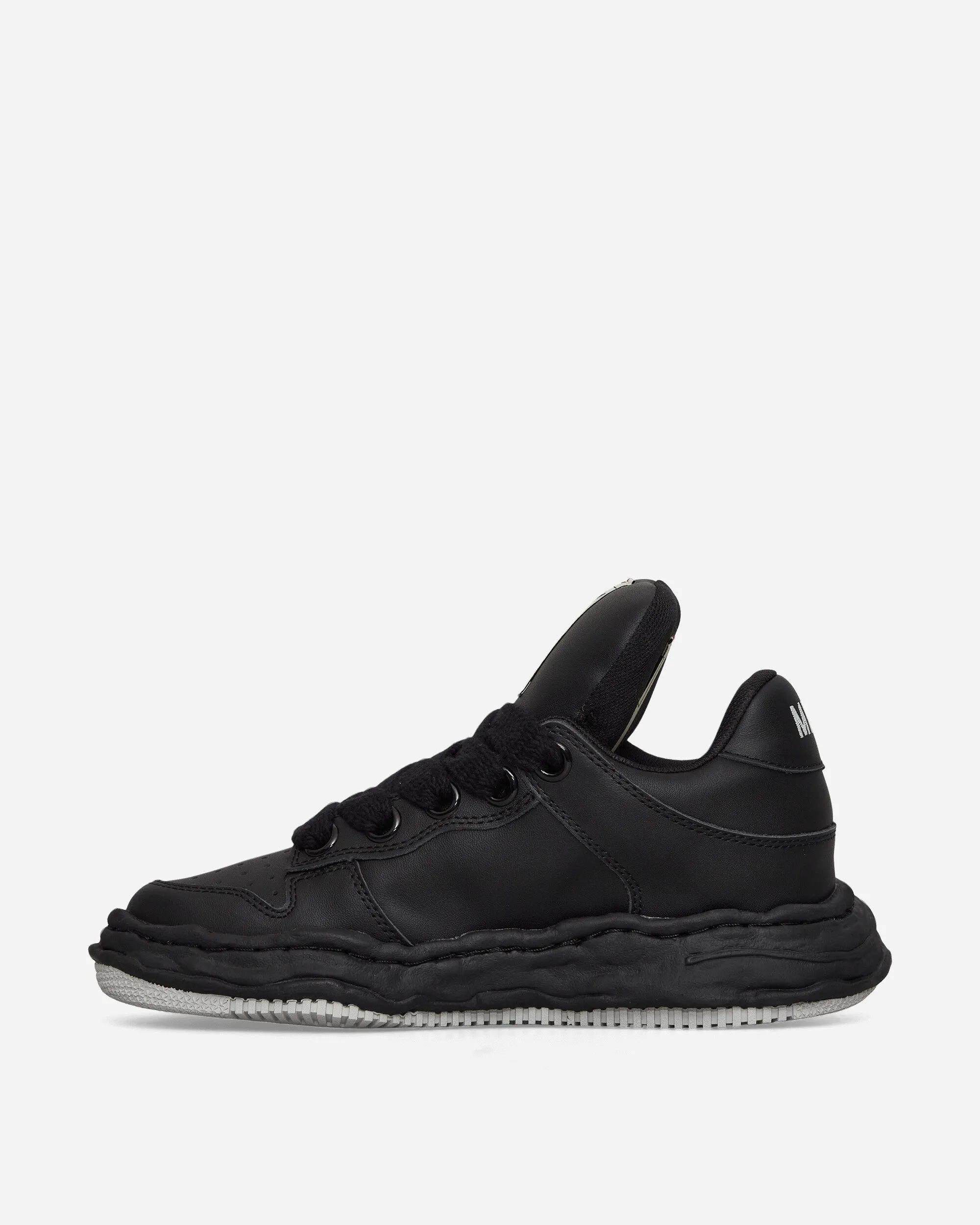 Wayne Puffer OG Semelle en Cuir Baskets Basses Noir