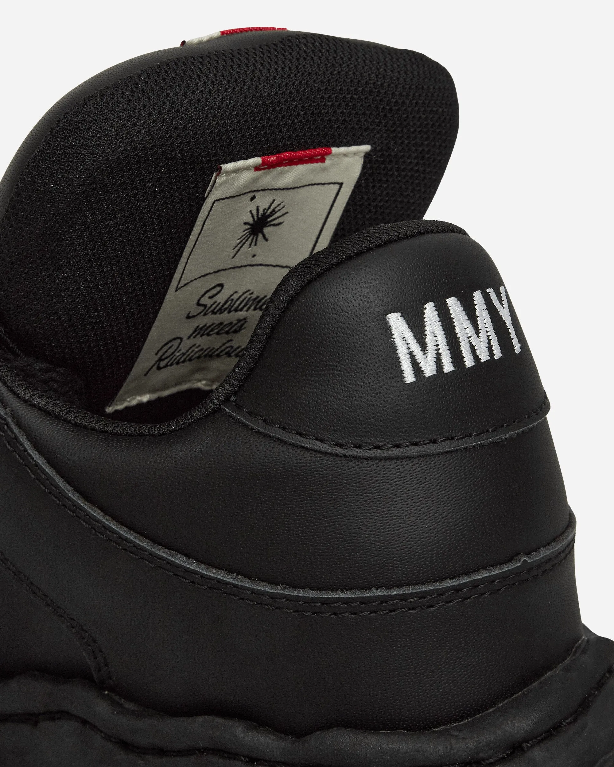 Wayne Puffer OG Semelle en Cuir Baskets Basses Noir