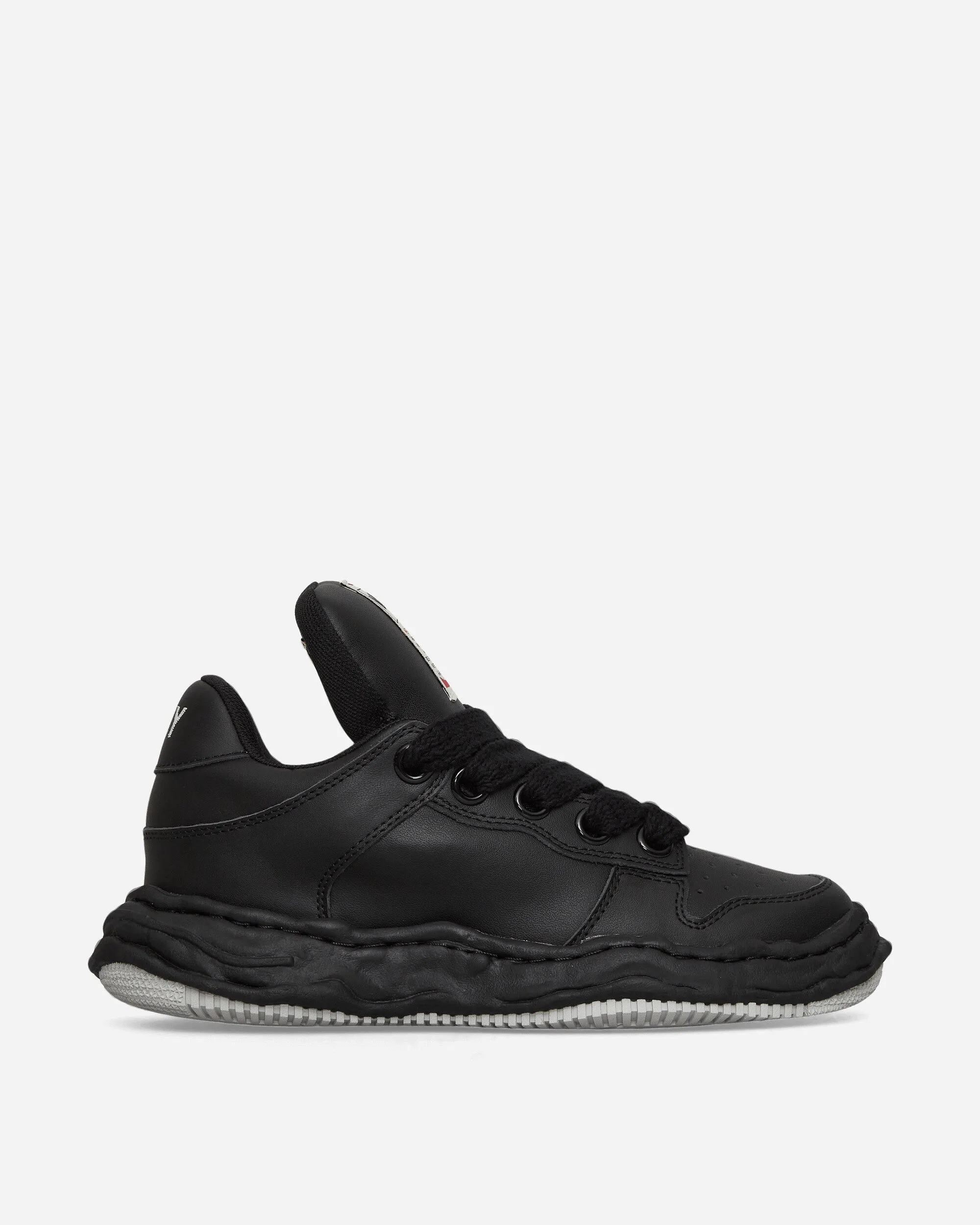 Wayne Puffer OG Semelle en Cuir Baskets Basses Noir