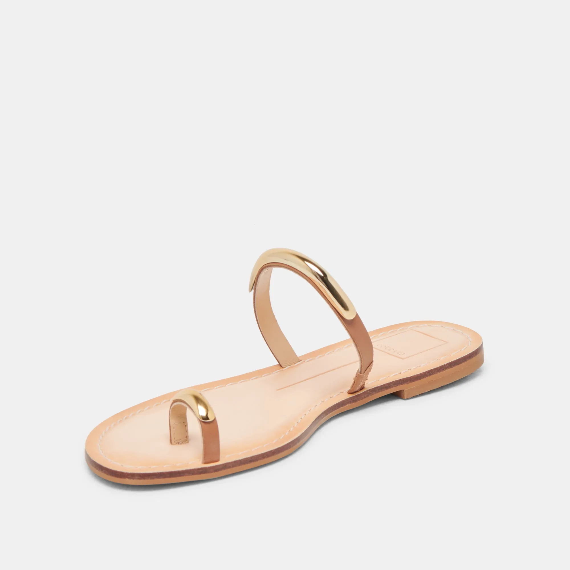 SANDALES WINK EN CUIR SADDLE