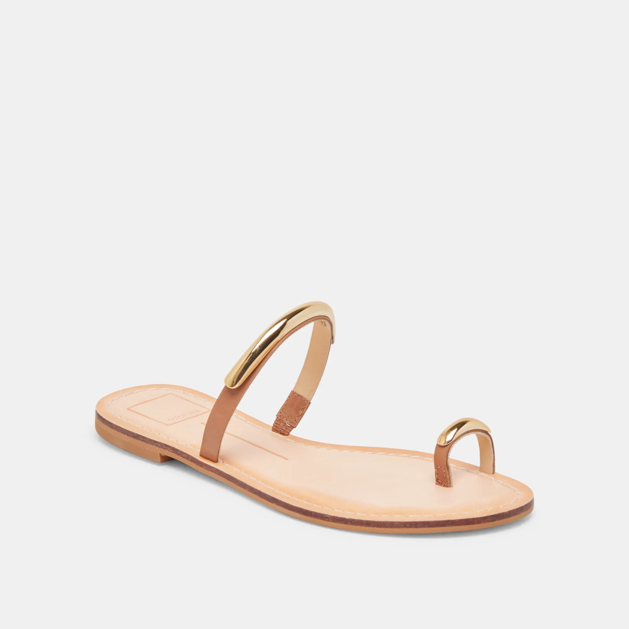 SANDALES WINK EN CUIR SADDLE