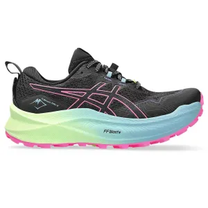 Asics Trabuco Max 2 pour Femme en Noir/Rose Vif