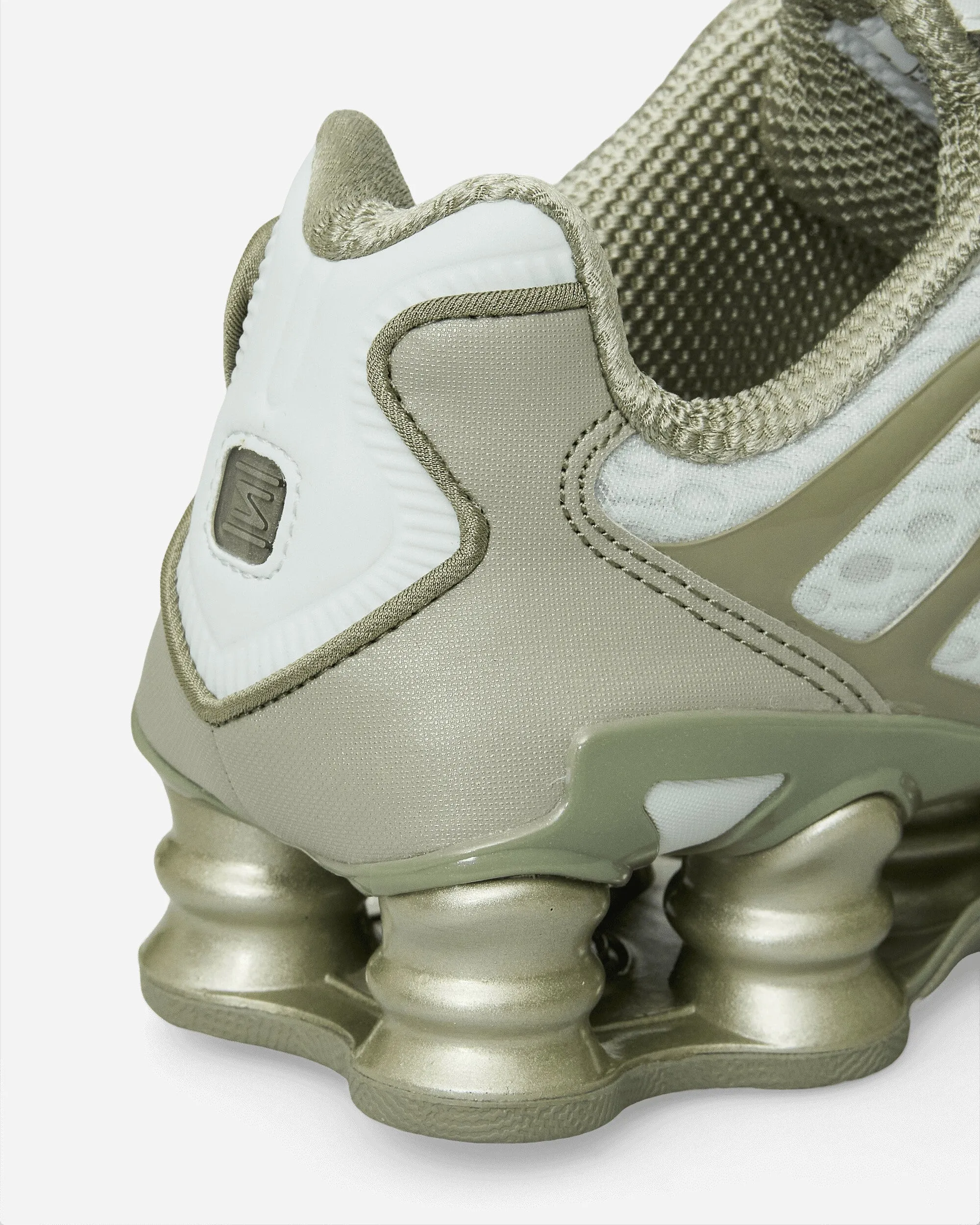 Baskets Shox TL pour Femme Argent Clair / Vert Armée Clair