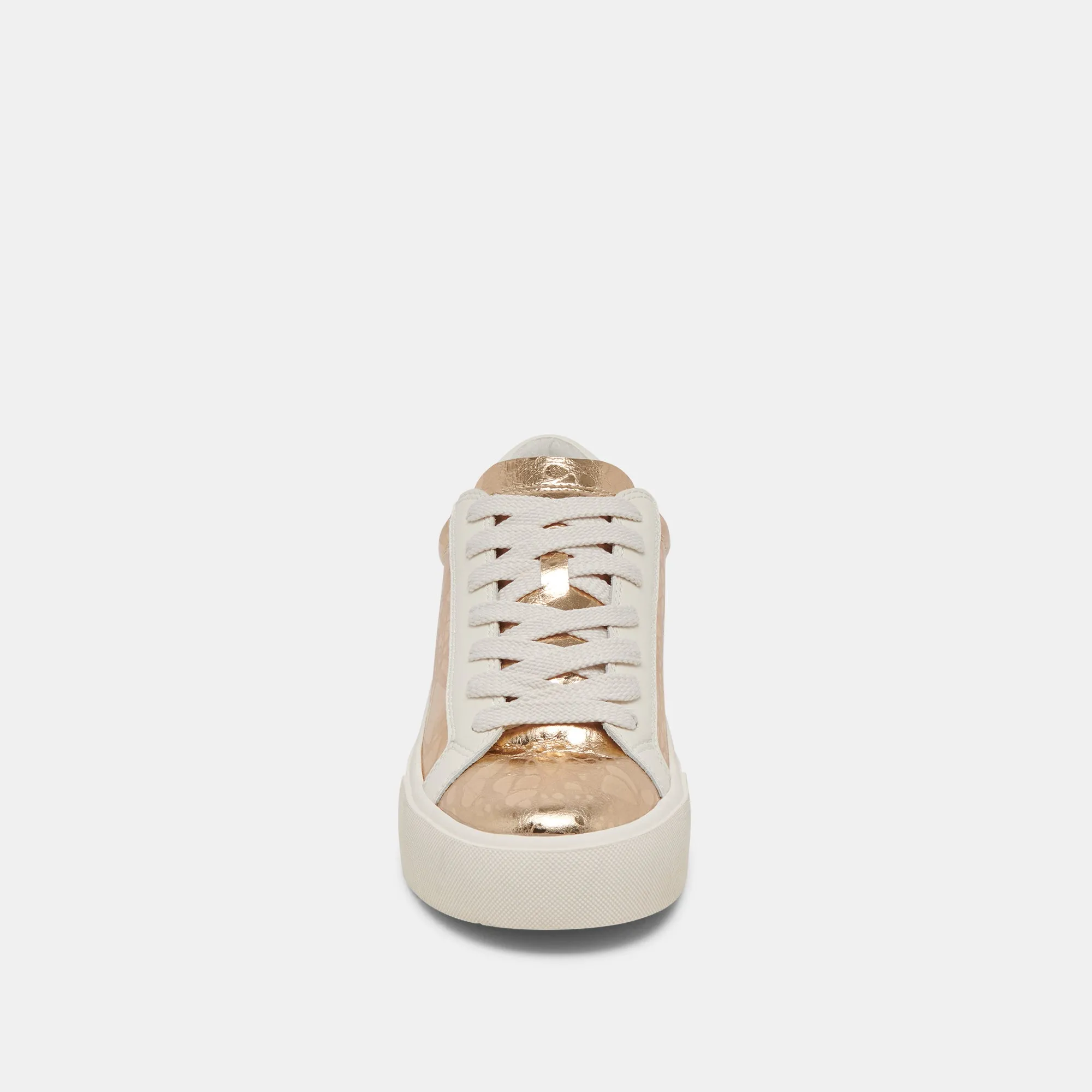 ZAYN 360 SNEAKERS CUIR VIEILLI DORÉ
