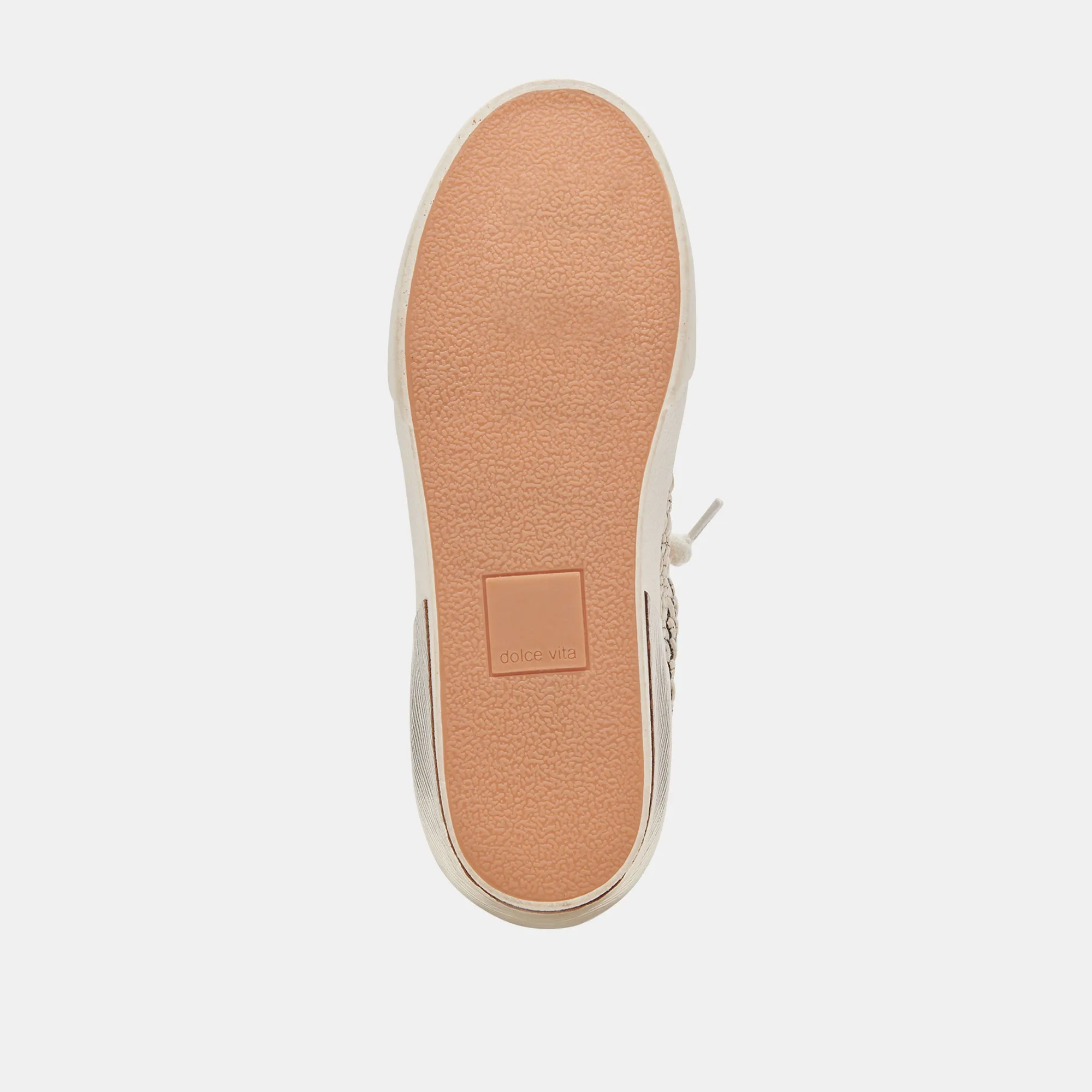 ZINA SNEAKERS NOIR RAFFIA NATUREL