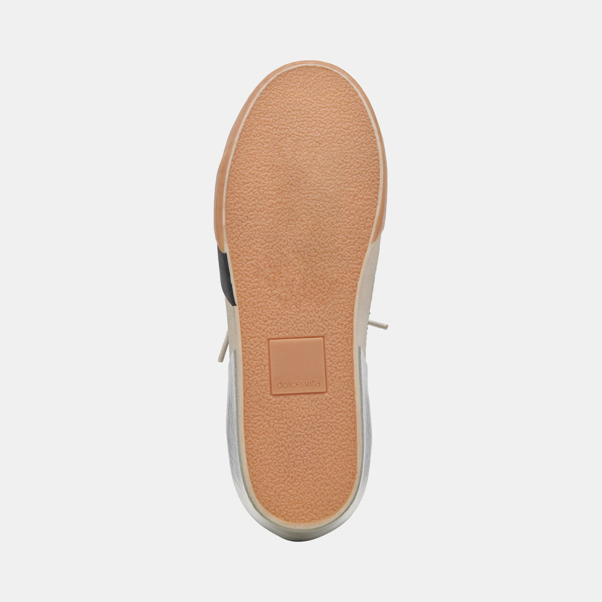 ZINA SNEAKERS CUIR GRAVÉ ONYX