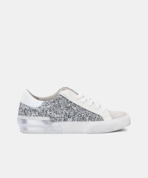 ZINA SNEAKERS PAILLETTES ARGENT