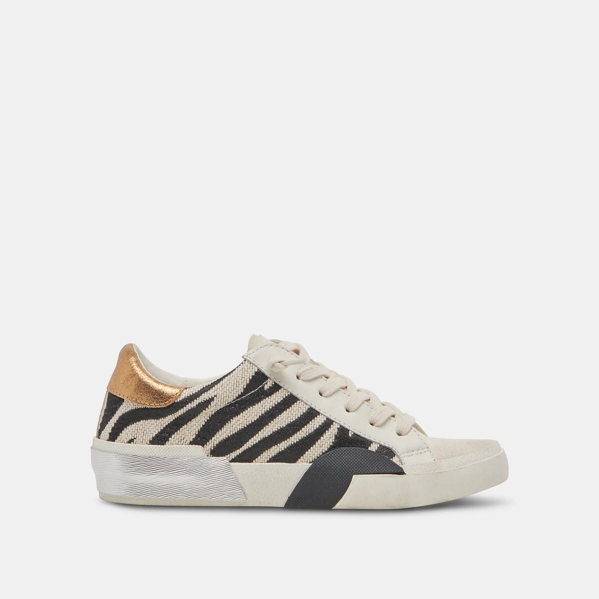 ZINA SNEAKERS TISSU ZÈBRE