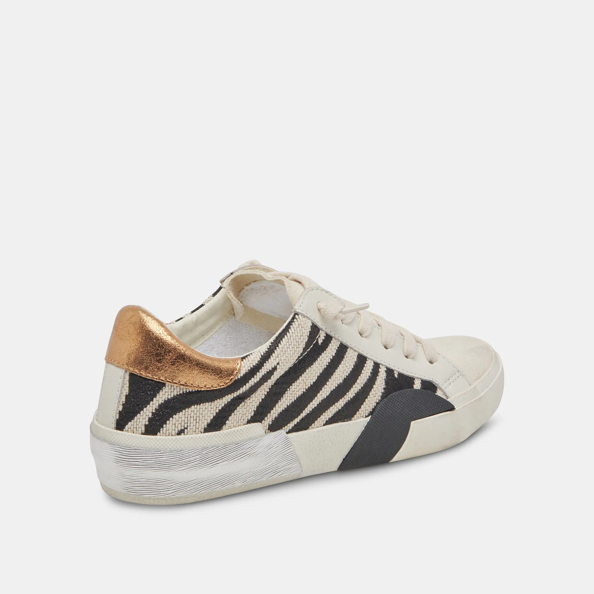 ZINA SNEAKERS TISSU ZÈBRE