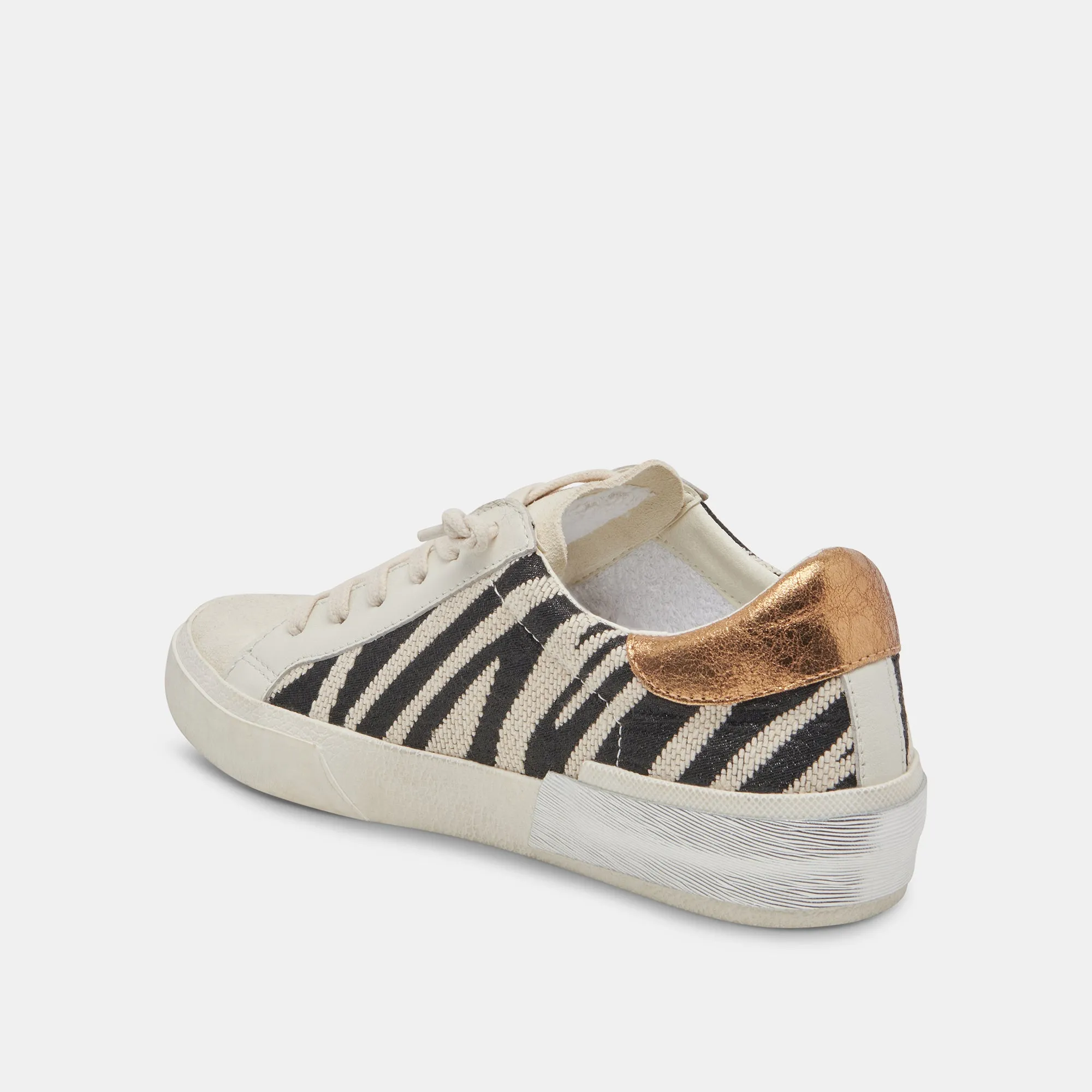 ZINA SNEAKERS TISSU ZÈBRE