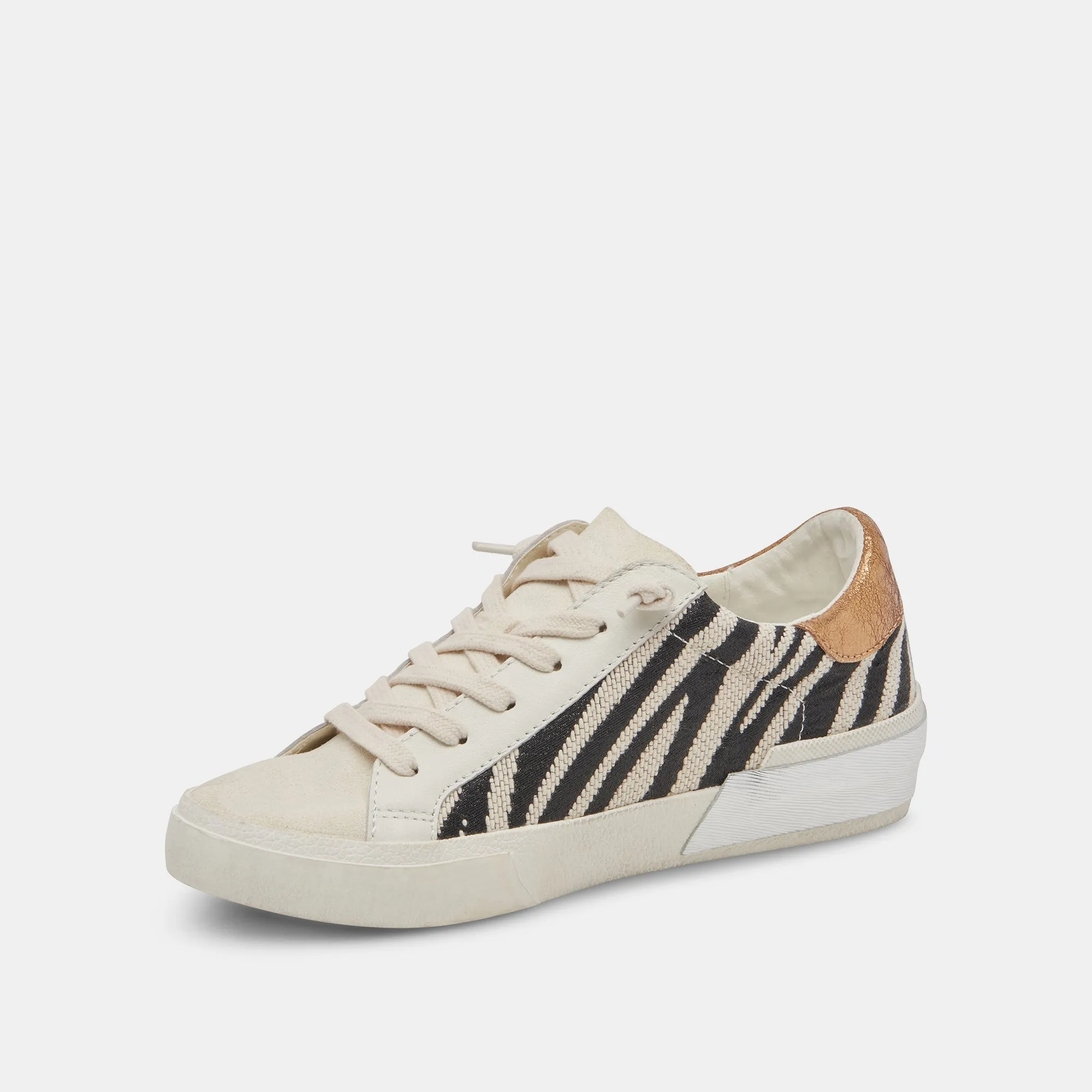 ZINA SNEAKERS TISSU ZÈBRE