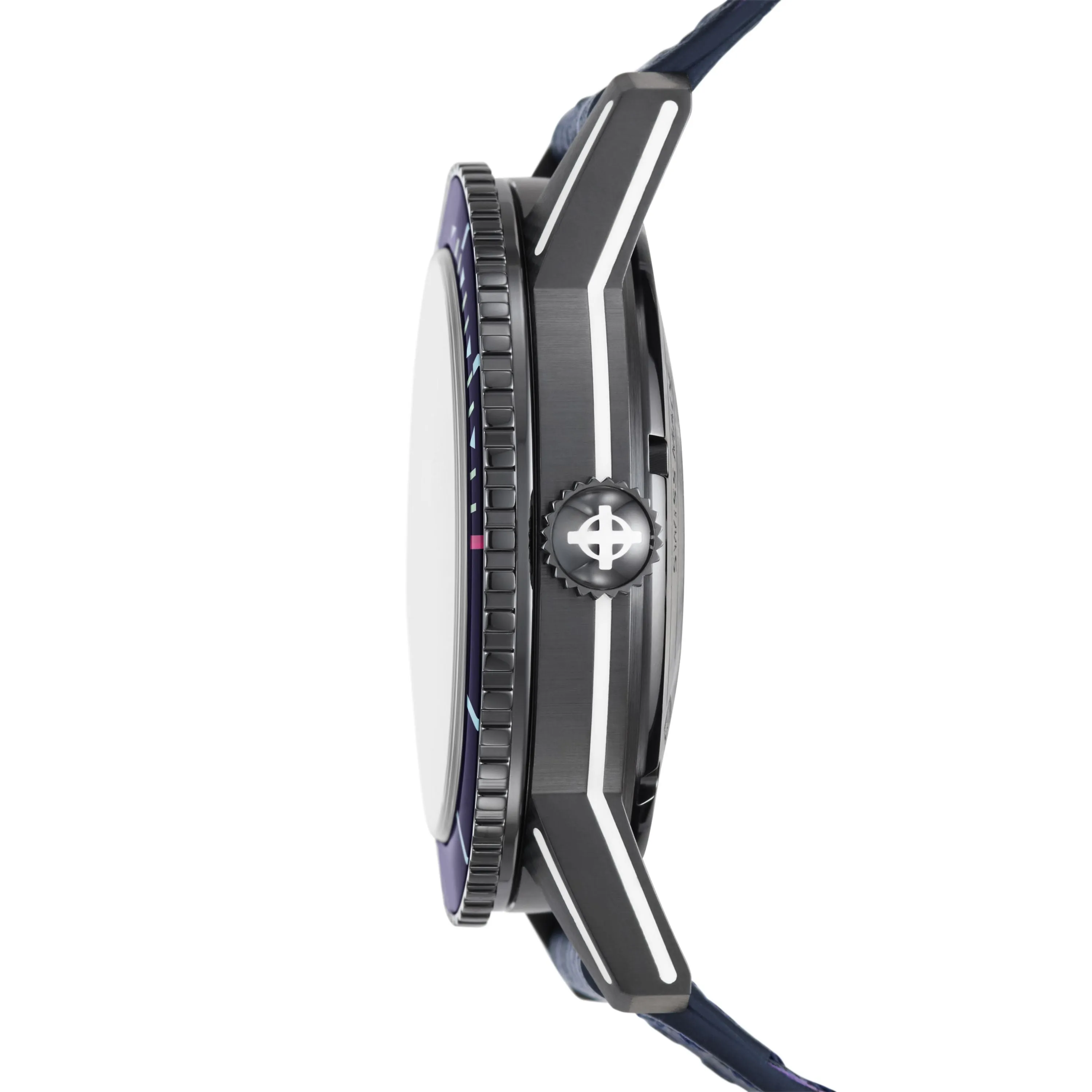 Zodiac Hommes Super Sea Wolf Édition Laser Tag Plongeur Compression Automatique, Montre en Acier Inoxydable Gris Chaussures ecco
