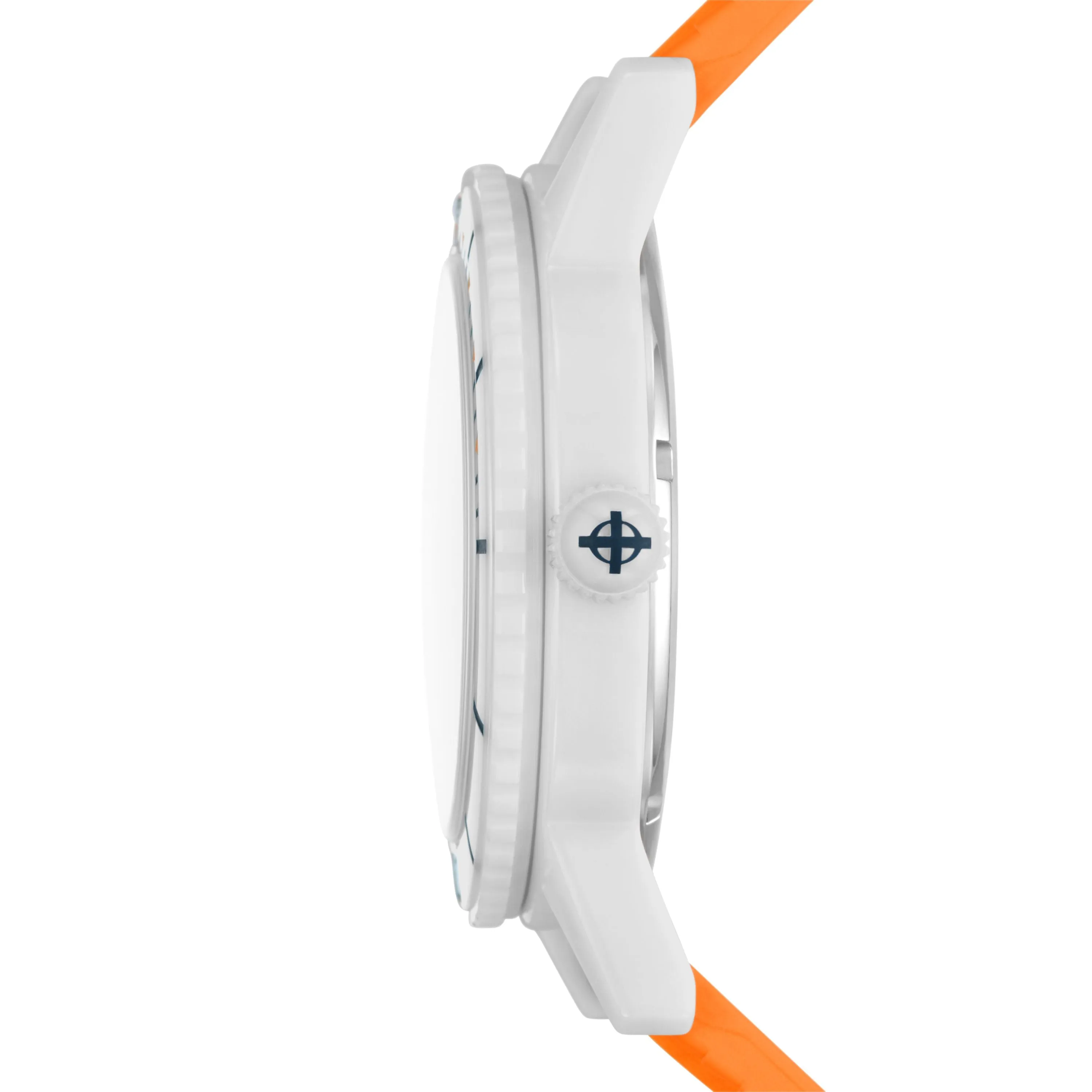 Zodiac Unisex Super Sea Wolf Compression Automatique, Montre en Céramique Blanche chaussures ecco